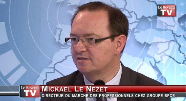 Mickaël Le Nezet, directeur du marché des professionnels pour les Banques Populaires. (© Le Revenu) - d82fa334d236686dafceb2416e604266-627x341