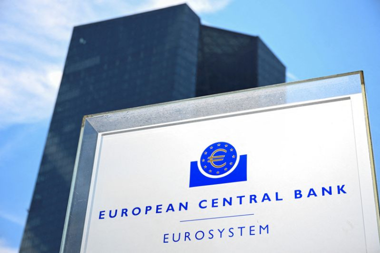 La banque centrale européenne à Francfort