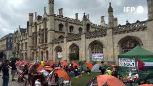 Des étudiants de l'université de Cambridge mobilisés pour les Palestiniens