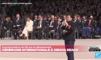 Chants et lectures lors de la cérémonie internationale des commémorations du D-Day
