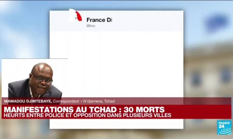 Manifestations au Tchad: 'Un retour au calme assez relatif'