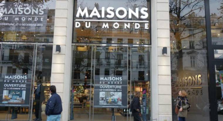 Un magasin Maisons du Monde, à Paris. (© Maisons du Monde)