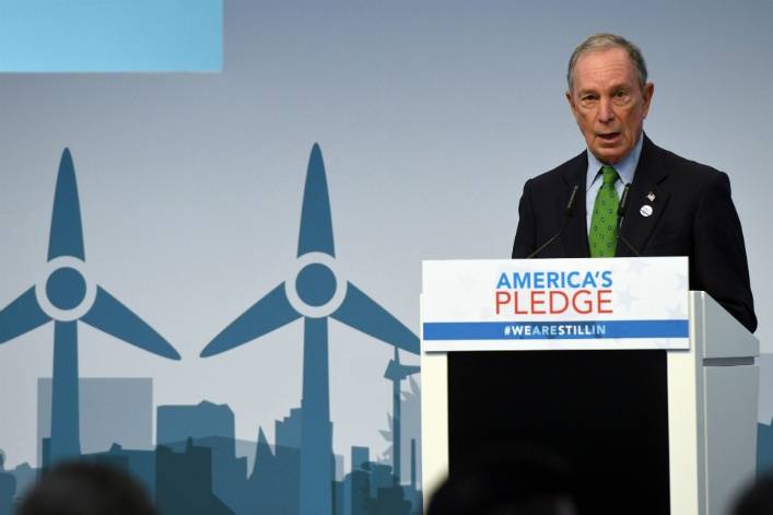 Michael Bloomberg investit 500 millions de dollars pour le climat