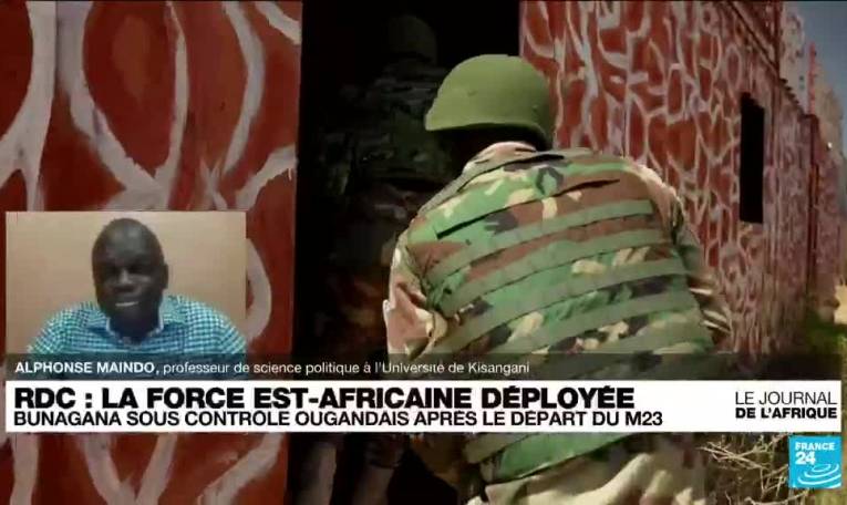 RDC, la force est-africaine déployée : "c'est une grosse erreur de penser que les forces de l'EAC sont une solution"