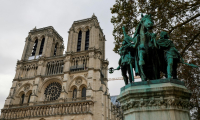 Notre-Dame de Paris rouvrira ses portes au publics lors du week-end du 7-8 décembre, 5 ans après l'incendie du 15 avril 2019 ( AFP / Grégoire CAMPIONE )