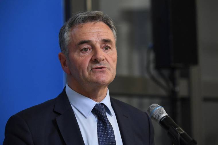 Dominique Métayer, président de l'Union des entreprises de proximité (U2P). ( AFP / ERIC PIERMONT )