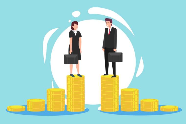 En 2021, en France, les hommes continuent à percevoir des salaires plus élevés que les femmes crédit photo : Shutterstock