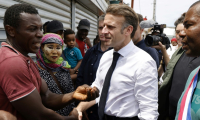 Emmanuel Macron à Tsingoni, à Mayotte, le 20 décembre 2024 ( POOL / LUDOVIC MARIN )