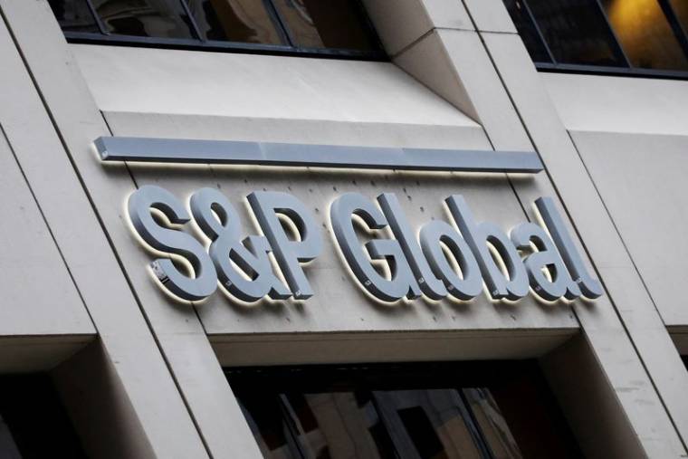 Photo d'archives du logo de S&P Global