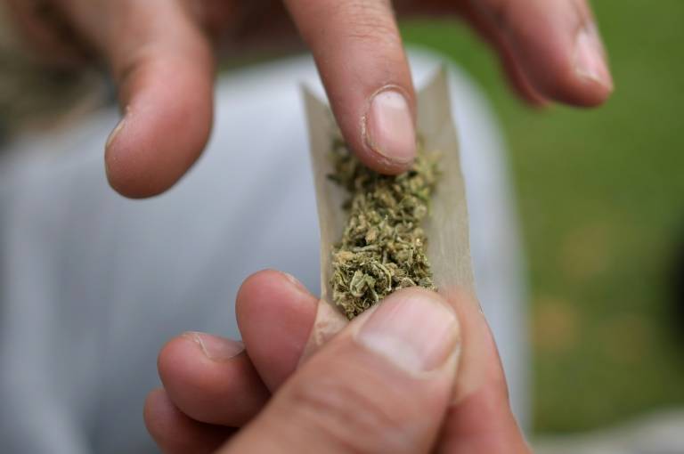 L'usage du cannabis est largement répandu en prison: un détenu sur quatre affirme en fumer quotidiennement, montre une étude de l'Observatoire français des drogues et des tendances addictives (OFDT) ( AFP / Raul ARBOLEDA )
