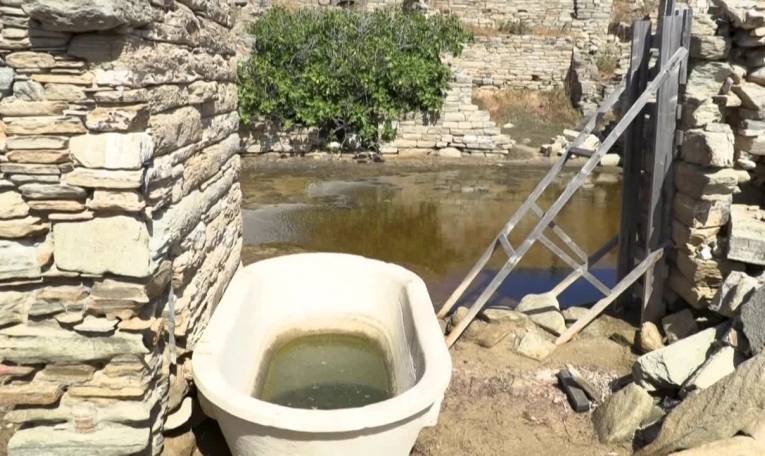 Grèce: le site antique de Délos menacé par la montée inexorable de la mer Egée