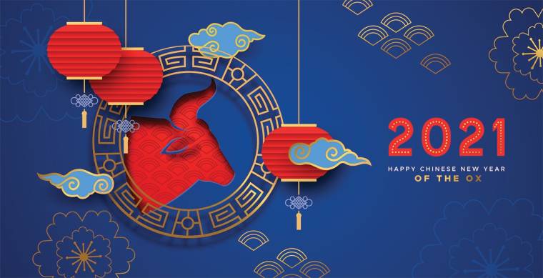 Ce nouvel an chinois, qui débute le 12 février, sera celui du buffle dans l'astrologie chinoise . Dans la culture chinoise, le buffle est réputé pour sa force et sa rigueur au travail. L'endurance de l'économie chinoise, semblable à celle du buffle, permettra aux entreprises performantes d'aller de l'avant, au profit des investisseurs. (crédit : Adobe Stock)
