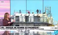 Le secteur de l'immobilier français redoute une "bombe économique"