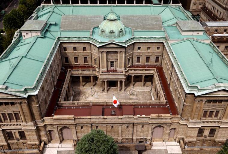 Photo d'archives du siège de la Banque du Japon à Tokyo