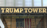 Election USA: Extérieur de la Trump Tower à New York