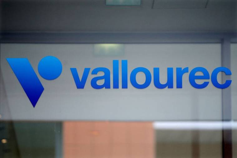 Photo d'archives du logo de Vallourec à Boulogne-Billancourt, en France
