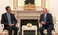 Poutine reçoit le président syrien Assad à Moscou