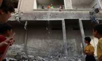 Maison détruite à Rafah, dans le sud de la bande de Gaza, après un bombardement israélien le 29 avril 2024 ( AFP / - )