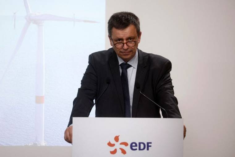 Luc Rémont, le PDG d'EDF