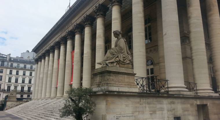 Le Palais Brongniart, ancien siège de la Bourse de Paris. (© L. Grassin)