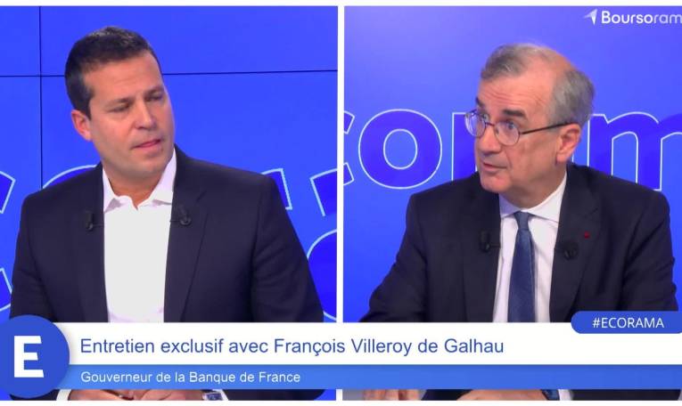 François Villeroy de Galhau (Gouverneur de la Banque de France) : "Nous ne sommes pas guidés par les marchés !"
