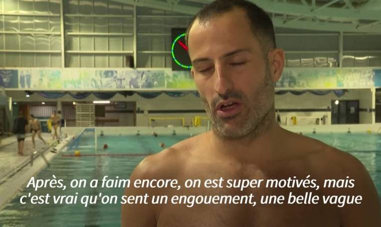 JO-2024: Thomas Vernoux, star et motif d'espoir du water-polo français