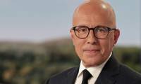 Le président de LR Eric Ciotti sur le plateau de TF1 le 11 juin 2024 ( POOL / STEPHANE DE SAKUTIN )
