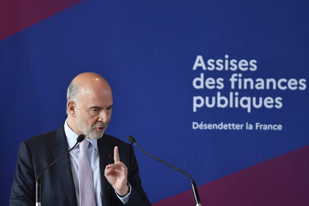 Pierre Moscovici, le 19 juin 2023, à Paris ( AFP / JULIEN DE ROSA )