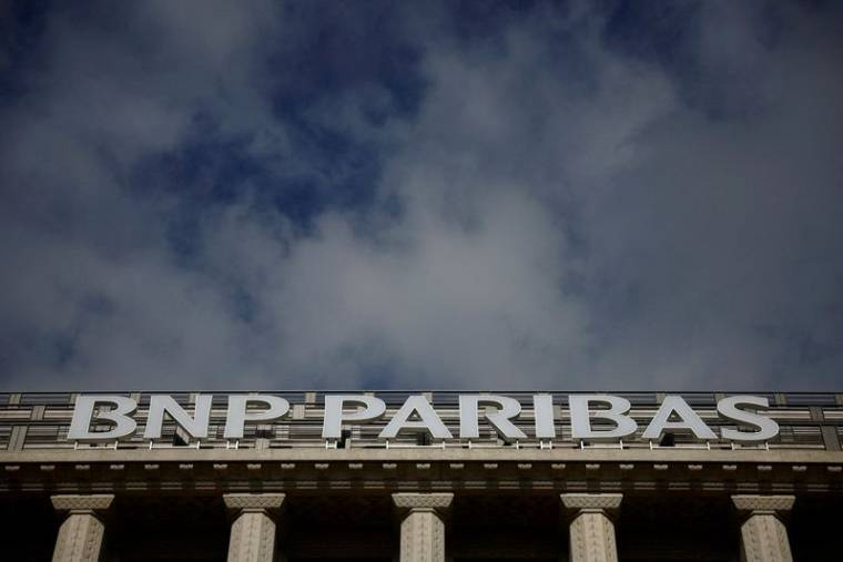 Photo d'archives du logo de BNP Paribas