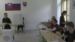 Élections européennes : ouverture des bureaux de vote à Bratislava en Slovaquie