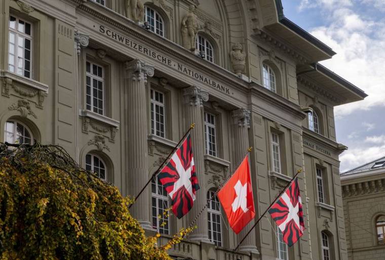 La Banque nationale suisse (BNS) est photographiée à Berne