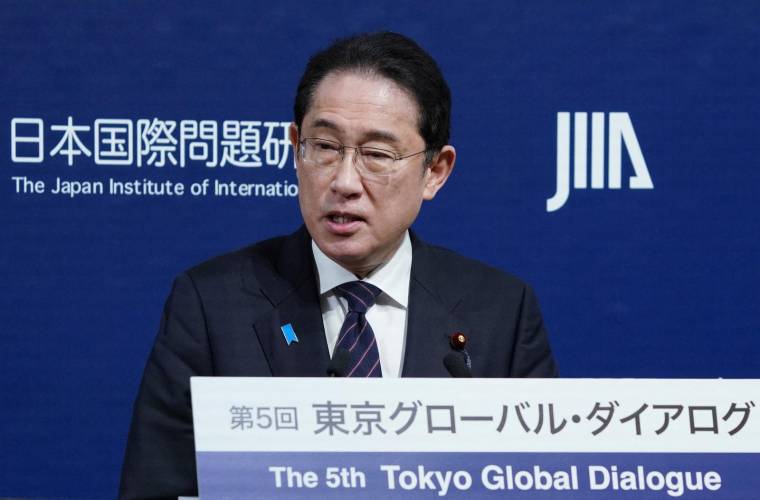 Le Premier ministre japonais Fumio Kishida à Tokyo le 28 février 2024. ( AFP / KAZUHIRO NOGI )