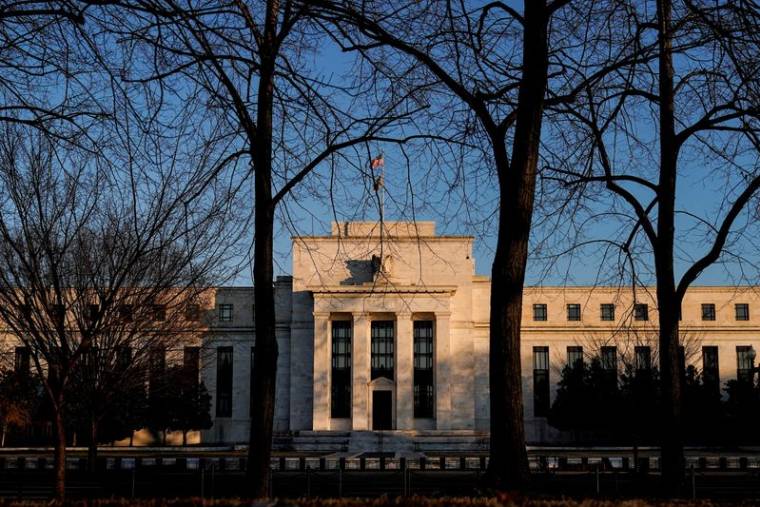 Le bâtiment de la Réserve fédérale est visible à Washington, DC