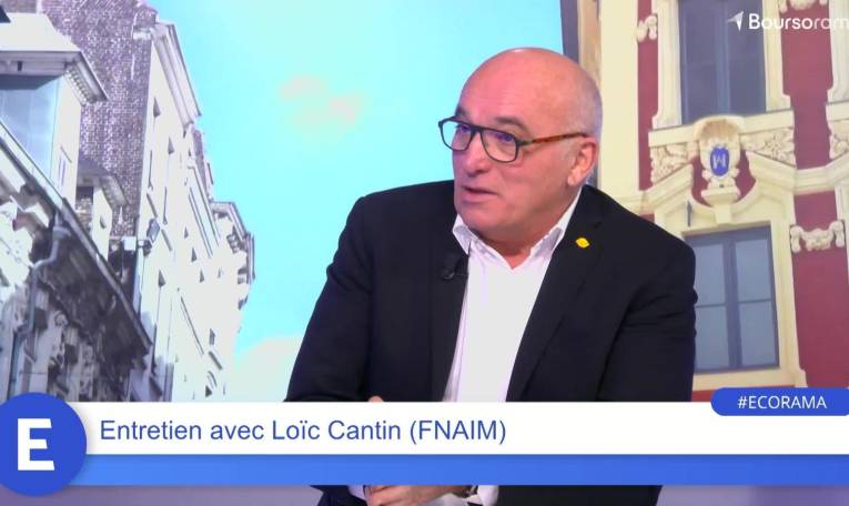 Loïc Cantin (Président de la FNAIM) : "Les prix de l'immobilier devraient baisser de 5 à 7% en 2024 !"