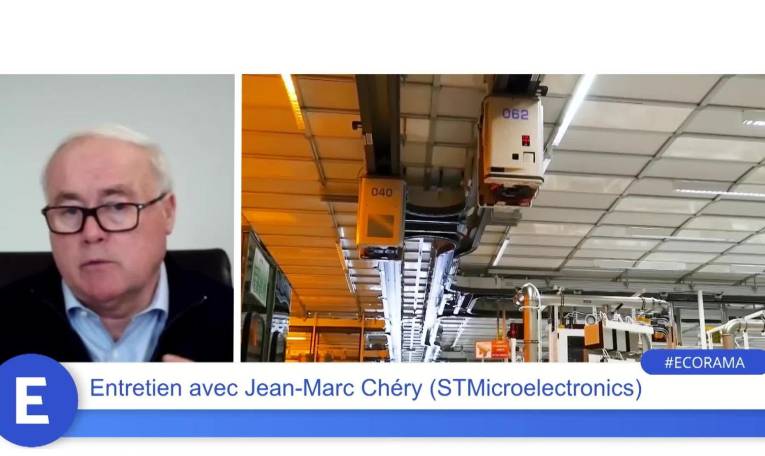 Jean-Marc Chéry (STMicroelectronics) : "On pense croître assez fortement en deuxième partie d'année, de l'ordre de 20% !"