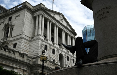 La Banque d'Angleterre, à Londres. ( AFP / BEN STANSALL )