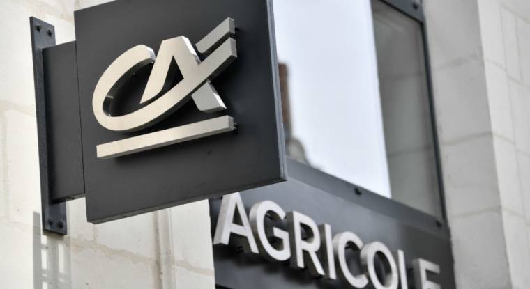 Crédit Agricole atteint désormais un rythme de croisière de 1 milliard d’euros de résultat net par trimestre. (© AFP / L. Venance)