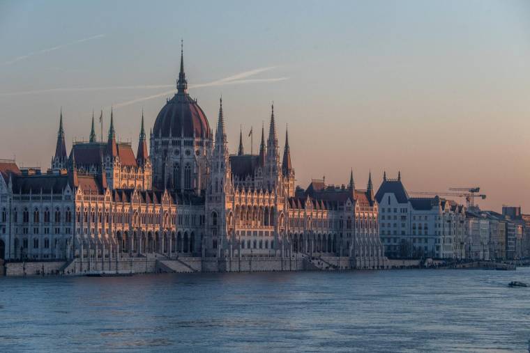 Budapest, le 28 décembre 2023. ( AFP / FERENC ISZA )