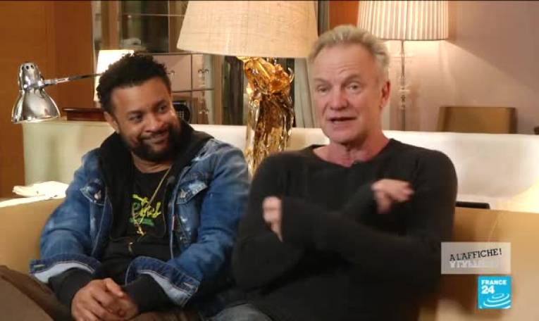 Sting : "Avec Shaggy, on a presque oublié qu'on enregistrait un disque!"
