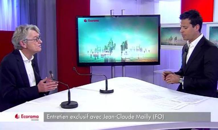 Bonus de Sanofi : "scandaleux" pour Jean-Claude Mailly (FO) (VIDEO)