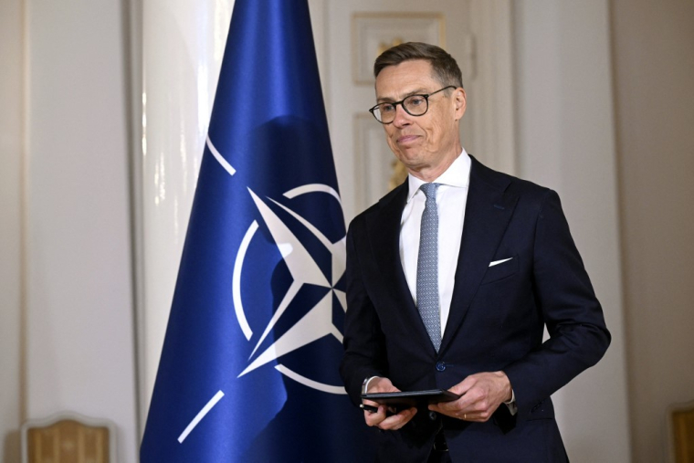 Alexander Stubb, à Helsinki, en janvier 2025 ( Lehtikuva / VESA MOILANEN )