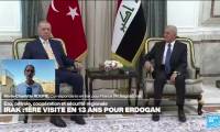 Recep Tayyip Erdogan à Bagdad pour signer un accord de coopération sur les ressources en eau