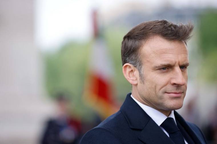 Photo du président français, Emmanuel Macron
