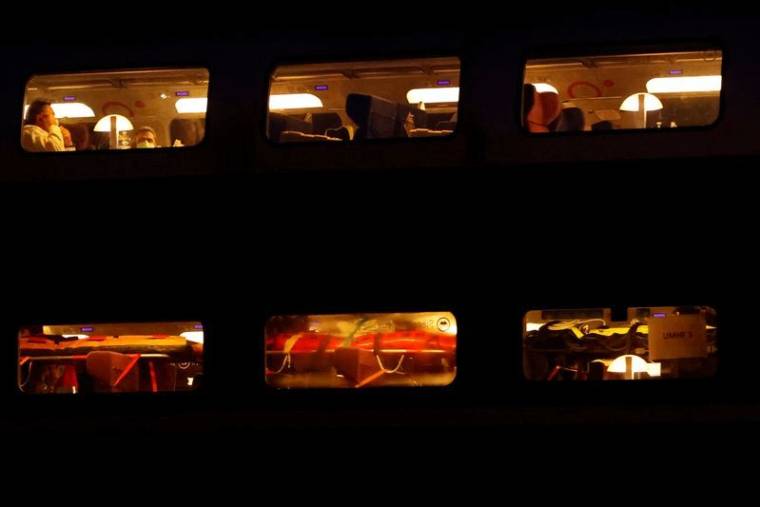 CORONAVIRUS: DEUX TGV MÉDICALISÉS ÉVACUENT 36 PATIENTS DU GRAND-EST