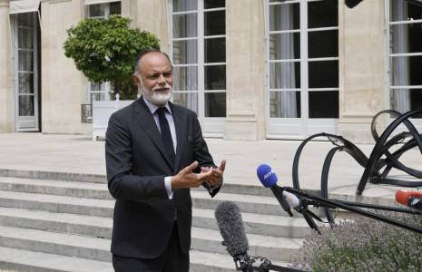 Édouard Philippe à Paris, le 22 juin 2022. ( AFP / LUDOVIC MARIN )