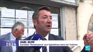 Législatives : "Il faut respecter le choix des Français", estime Karl Olive, candidat Renaissance