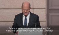 Olaf Scholz voit la présidence Trump comme "un défi" pour l'Europe