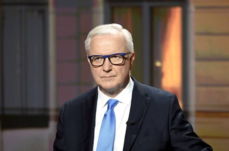 Olli Rehn à Helsinki, en Finlande, le 24 janvier 2024. ( Lehtikuva / MARKKU ULANDER )