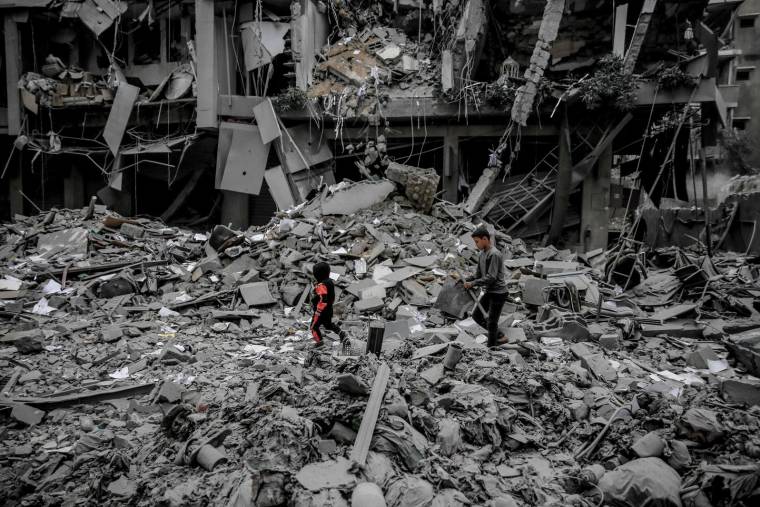 Gaza, le 3 mars 2024.  ( AFP / - )