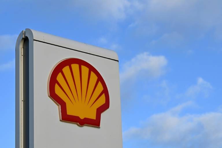 Logo de Shell, le 31 janvier 2023 à Gateshead, en Angleterre ( AFP / Paul ELLIS )